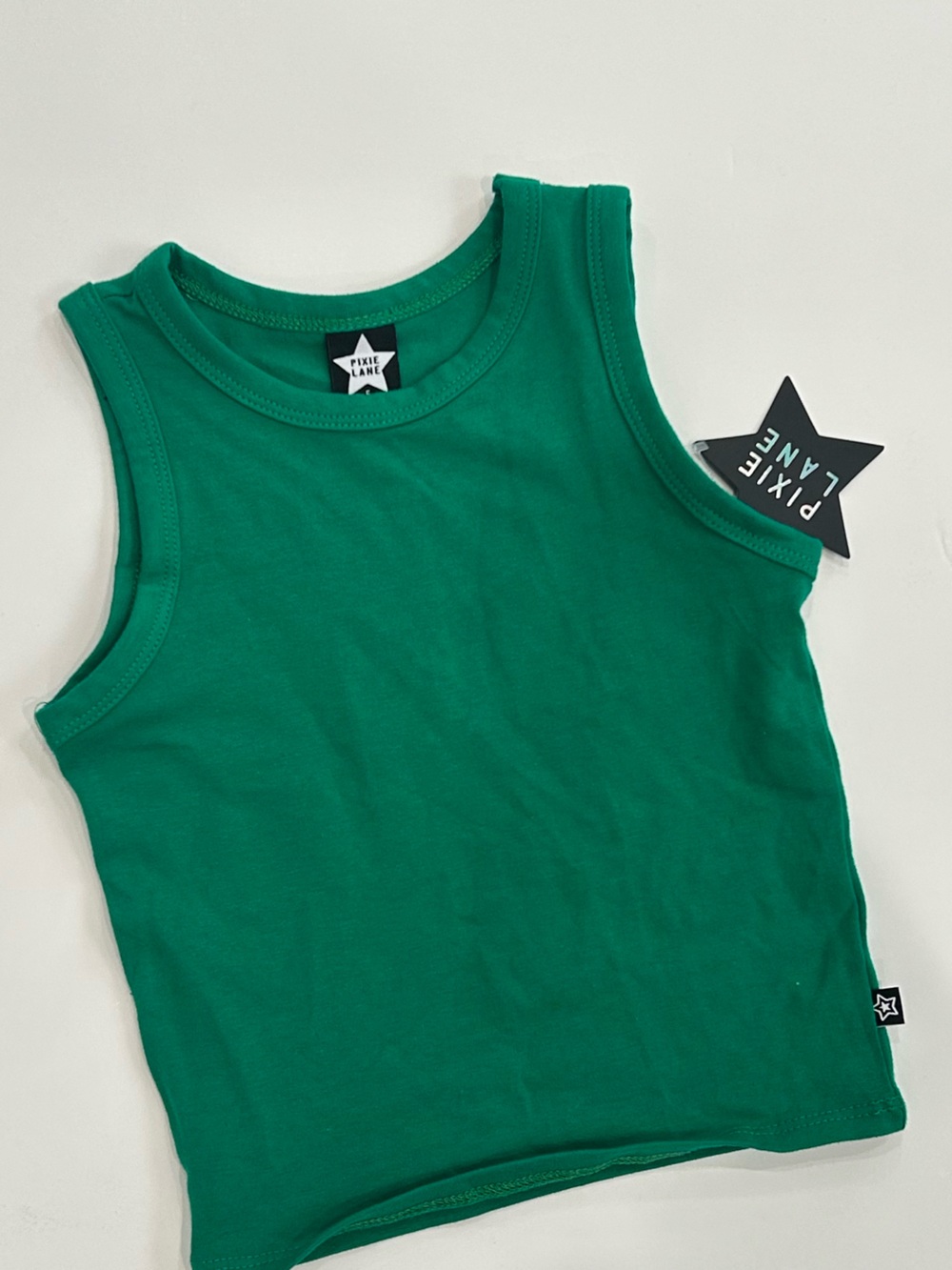 NWT Pixie Lane Green Tank Top